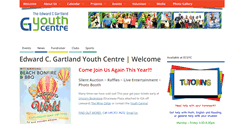 Desktop Screenshot of ecgyouthcentre.com